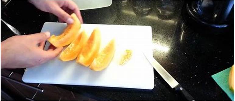 Como picar el melon